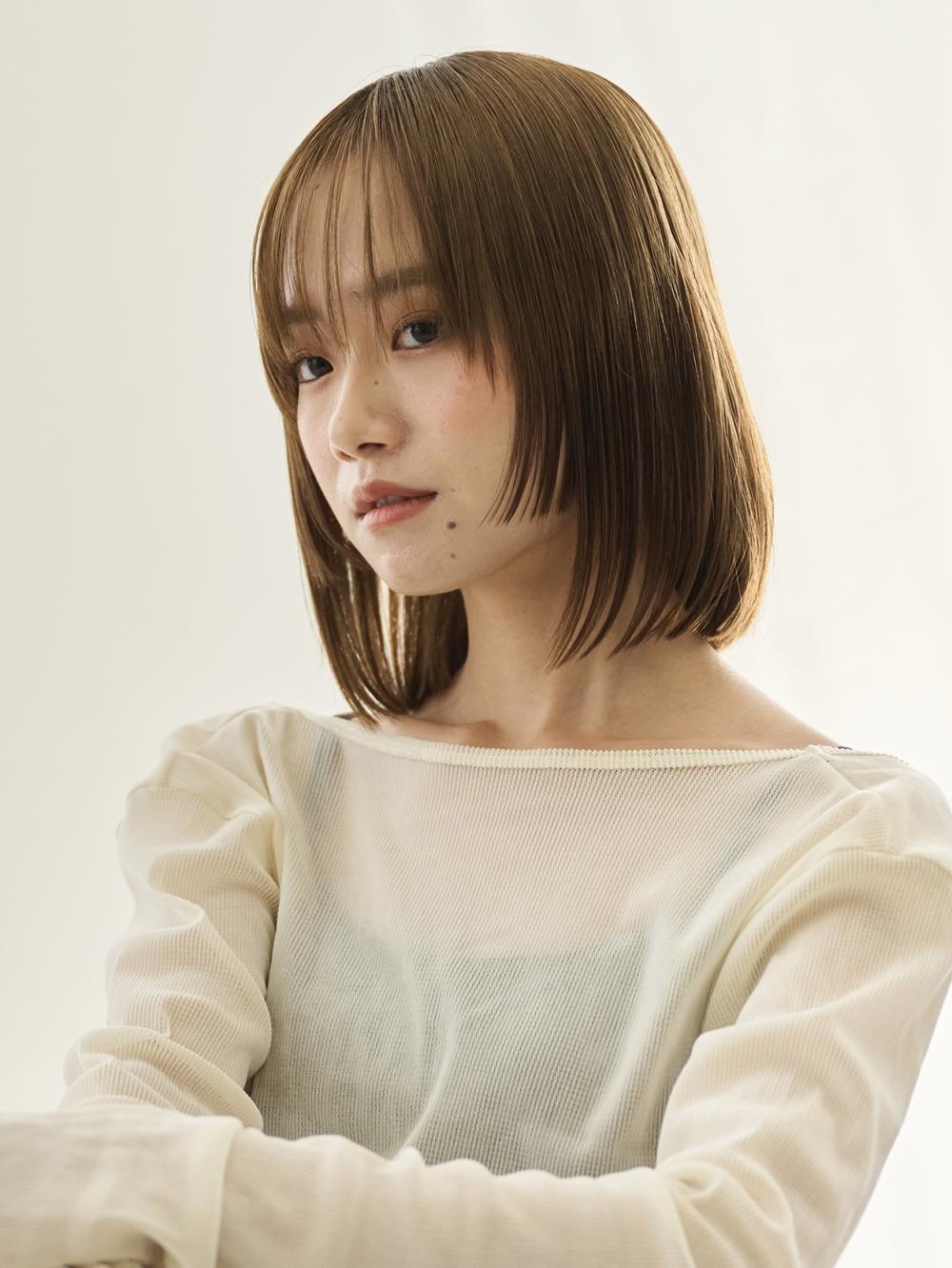 カット＋艶髪カラー＋酵素トリートメント￥14,080