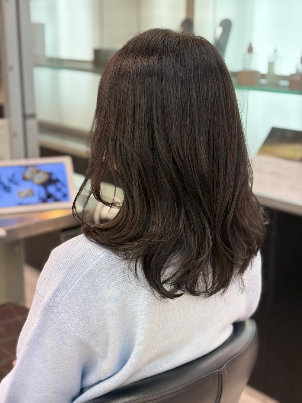 【新規限定】【白髪染め】ヘアマニュキュア＋小顔カット￥14,960→11,000