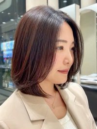【初回～３回目迄】髪質改善ストレート＋ミルボントリートメント￥24200→￥19800