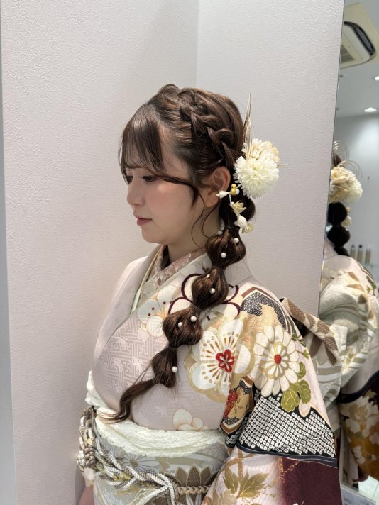 2026年 成人式アップスタイル