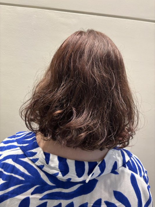やわふわ甘めピンクベージュ