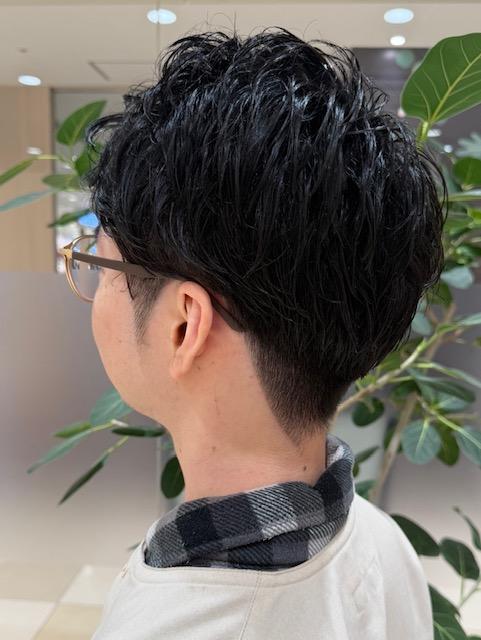 メンズパーマスタイル