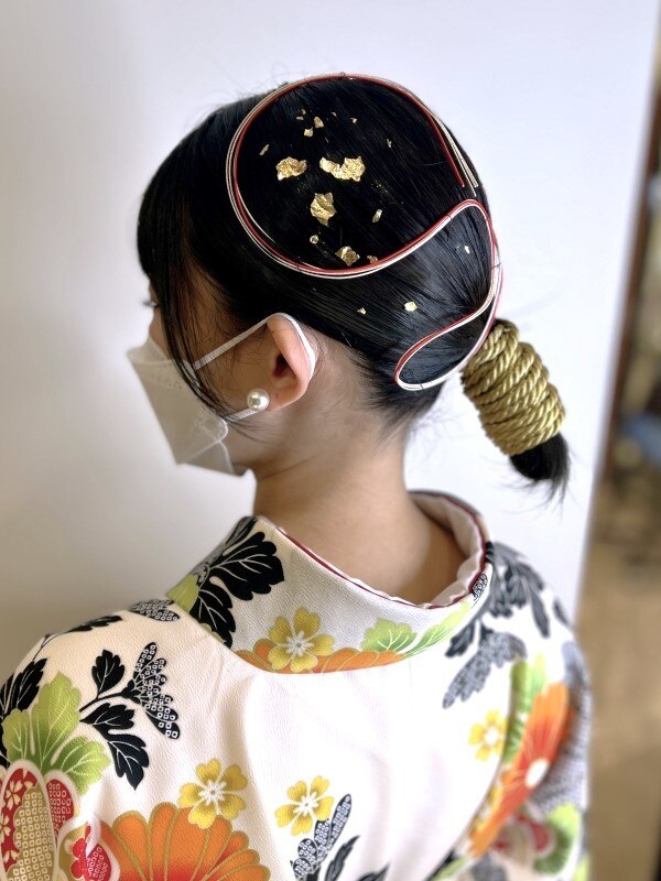 成人式/卒業式　水引アレンジ