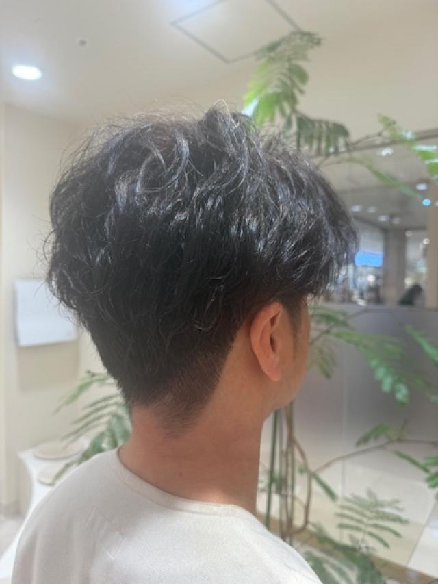ゆるめパーマスタイル