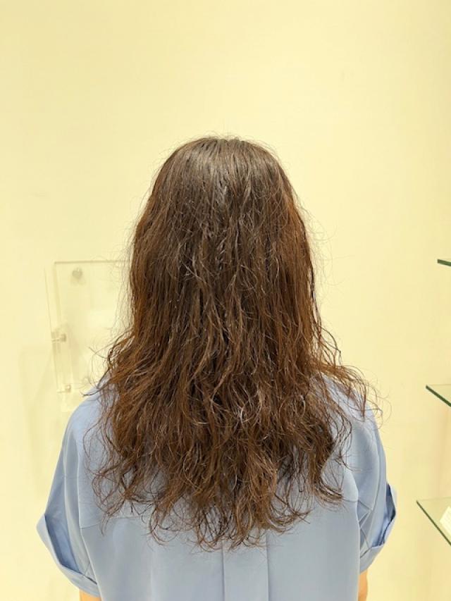 ロングウェーブスタイル