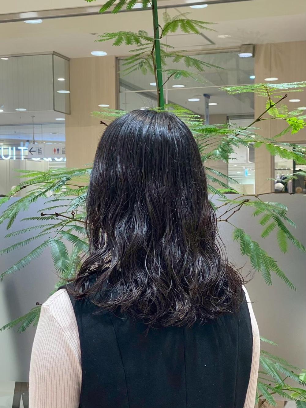 柔らかさを引き出すナチュラルパーマ