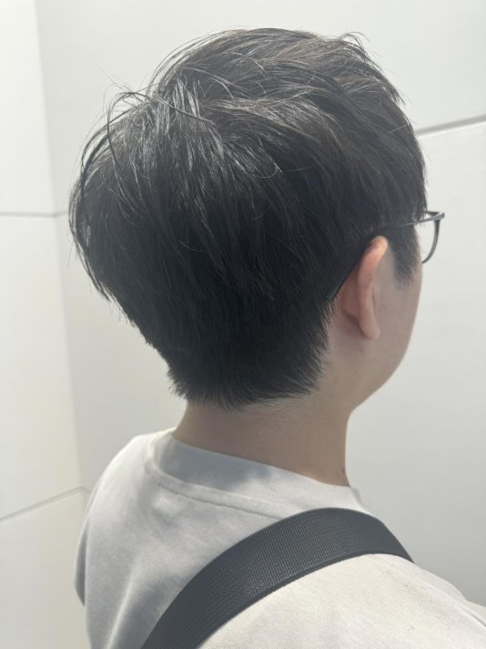 ナチュラルツーブロスタイル