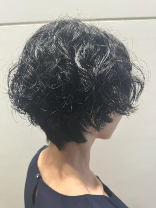 スパイラルパーマ