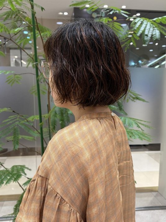 ニュアンスボブパーマ