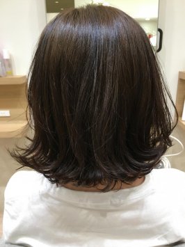 ロブ×波巻き仕上げ