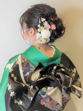 成人式/卒業式ヘア　ふわふわ系