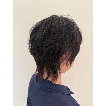 無造作レイヤーマッシュウルフ