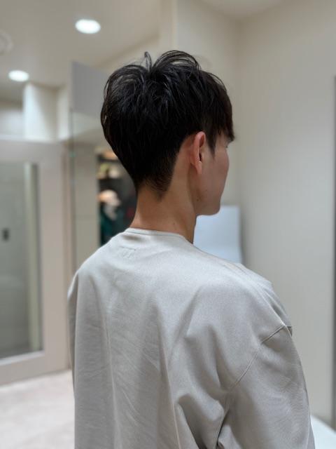 メンズ緩めパーマ