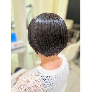 丸みショート
