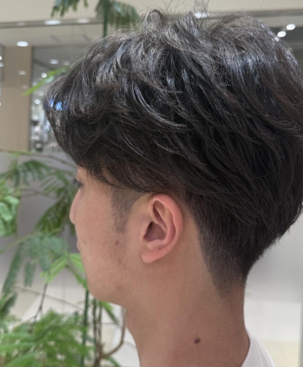 メンズパーマスタイル