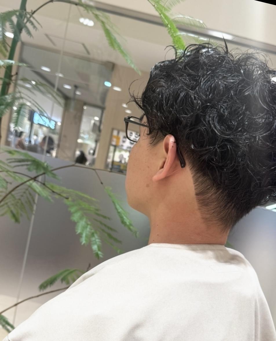 メンズパーマスタイル