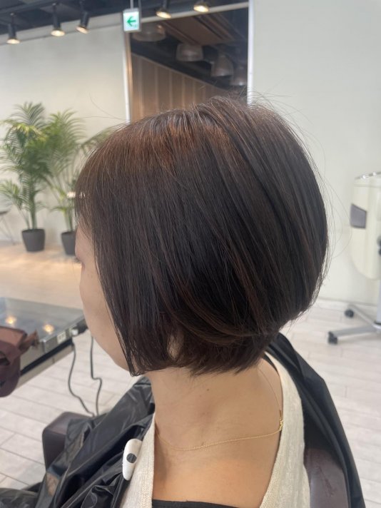 白髪ぼかしハイライト