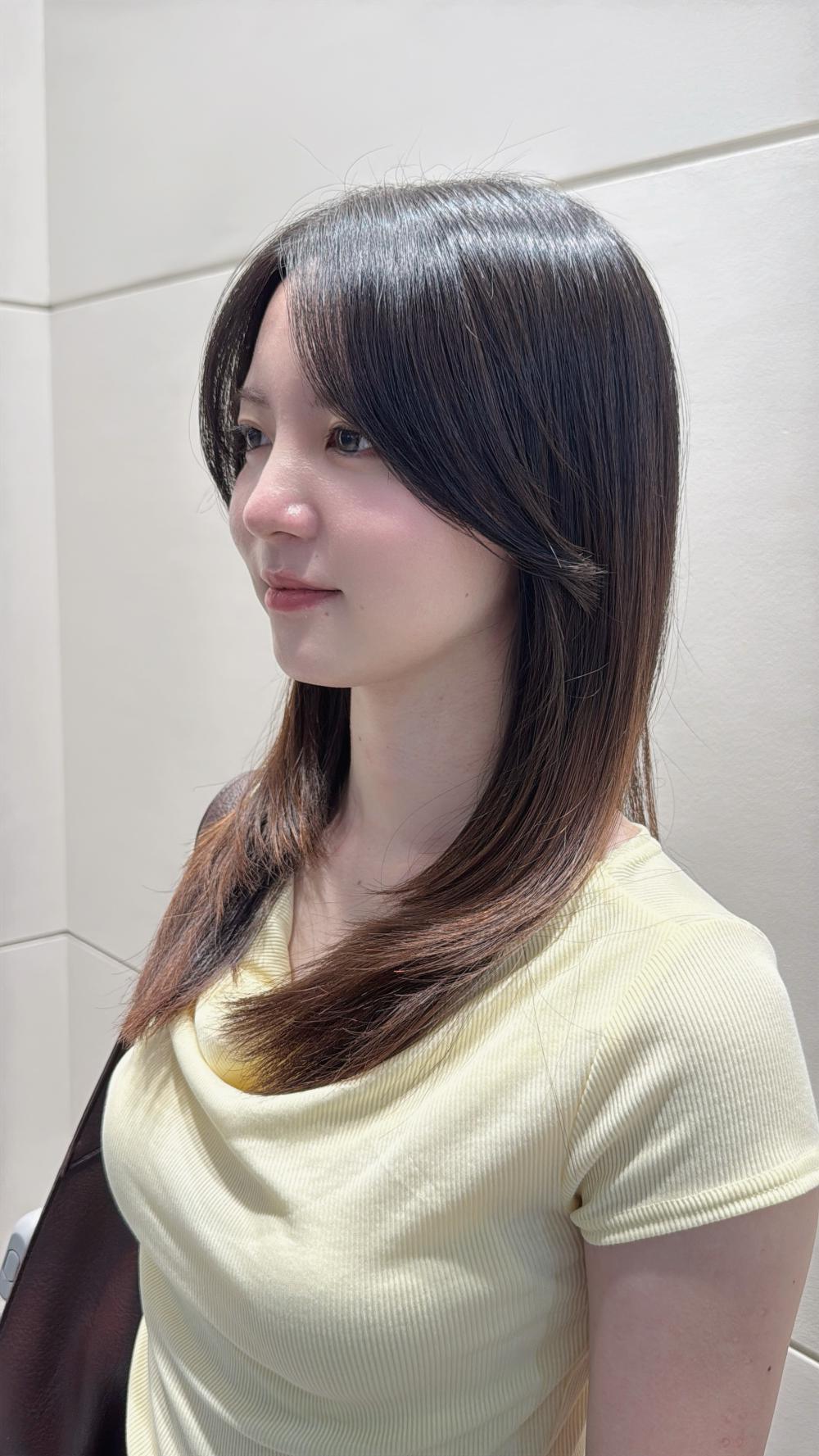 美髪縮毛矯正×レイヤーカット