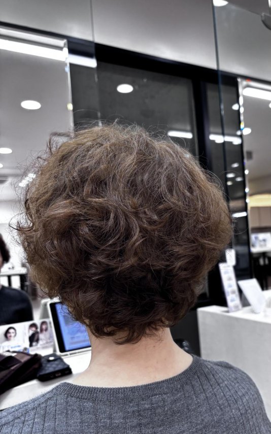 ショートパーマ