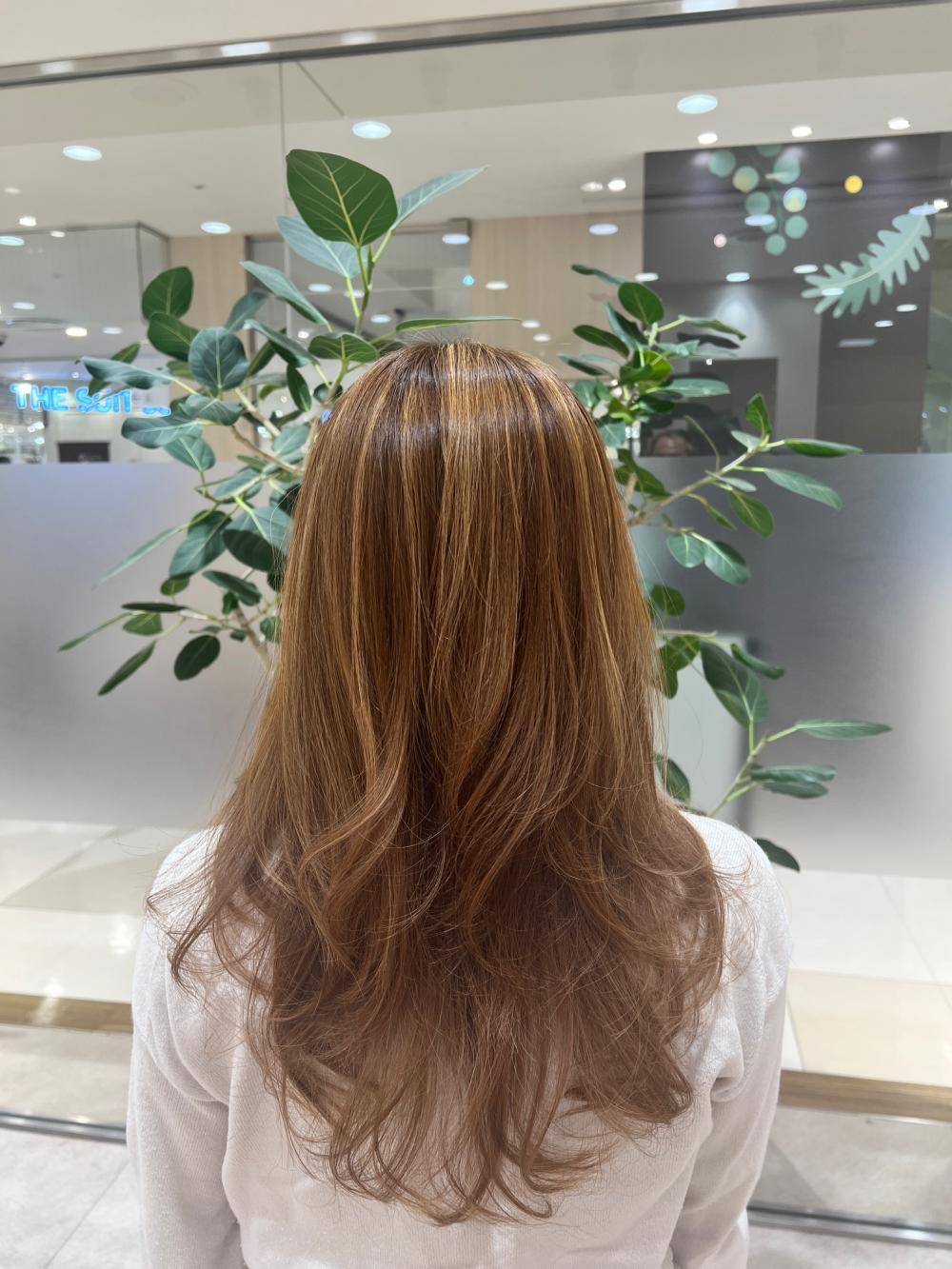 ロングレイヤースタイル