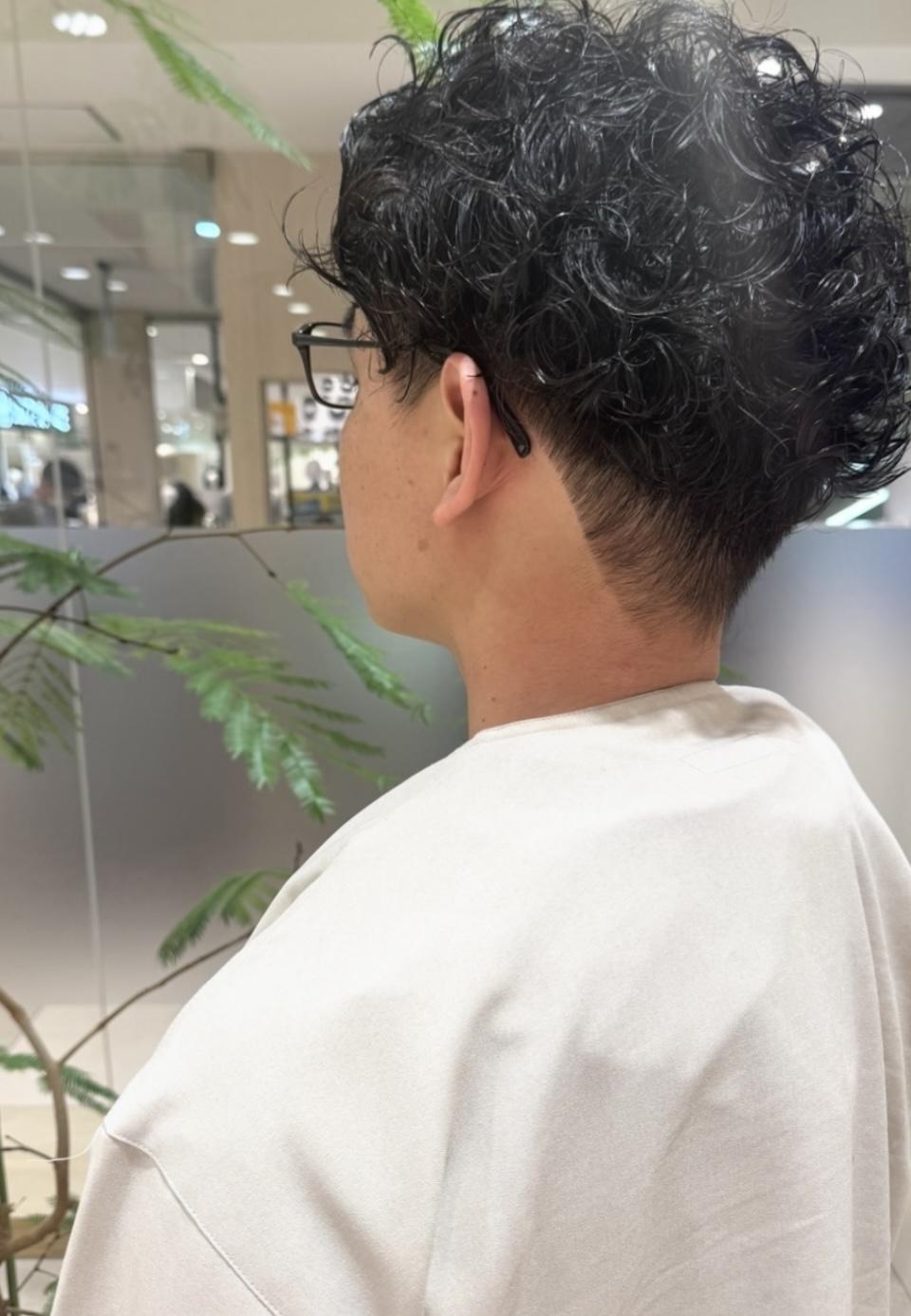 メンズパーマスタイル