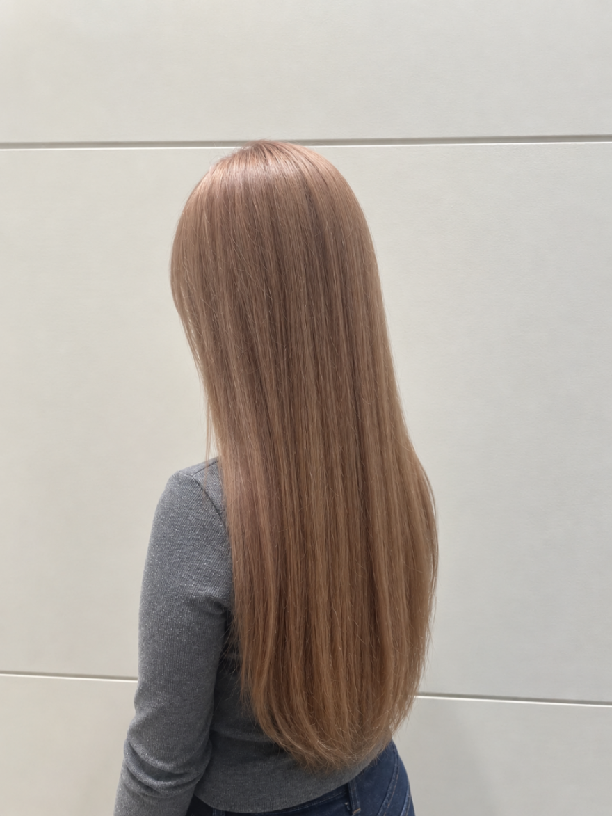 ミルクティーベージュ｜原 涼子｜津田沼の美容室・ヘアサロン・美容院