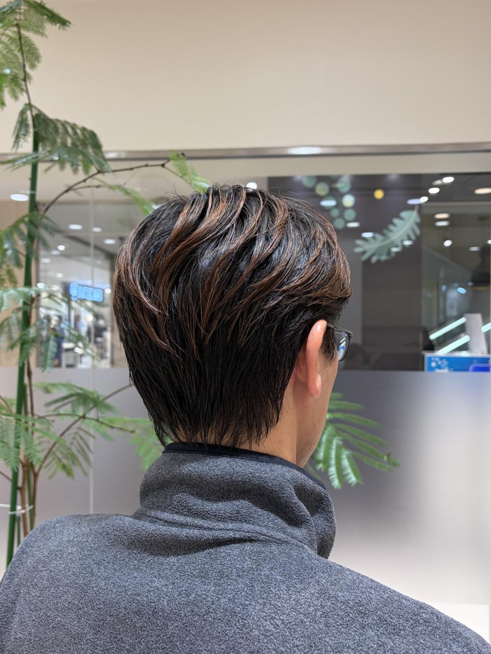 癖を活かしたメンズカット