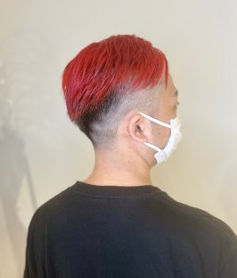 30代コンマヘアビジネスかき上げツイストパーマショートレイヤー
