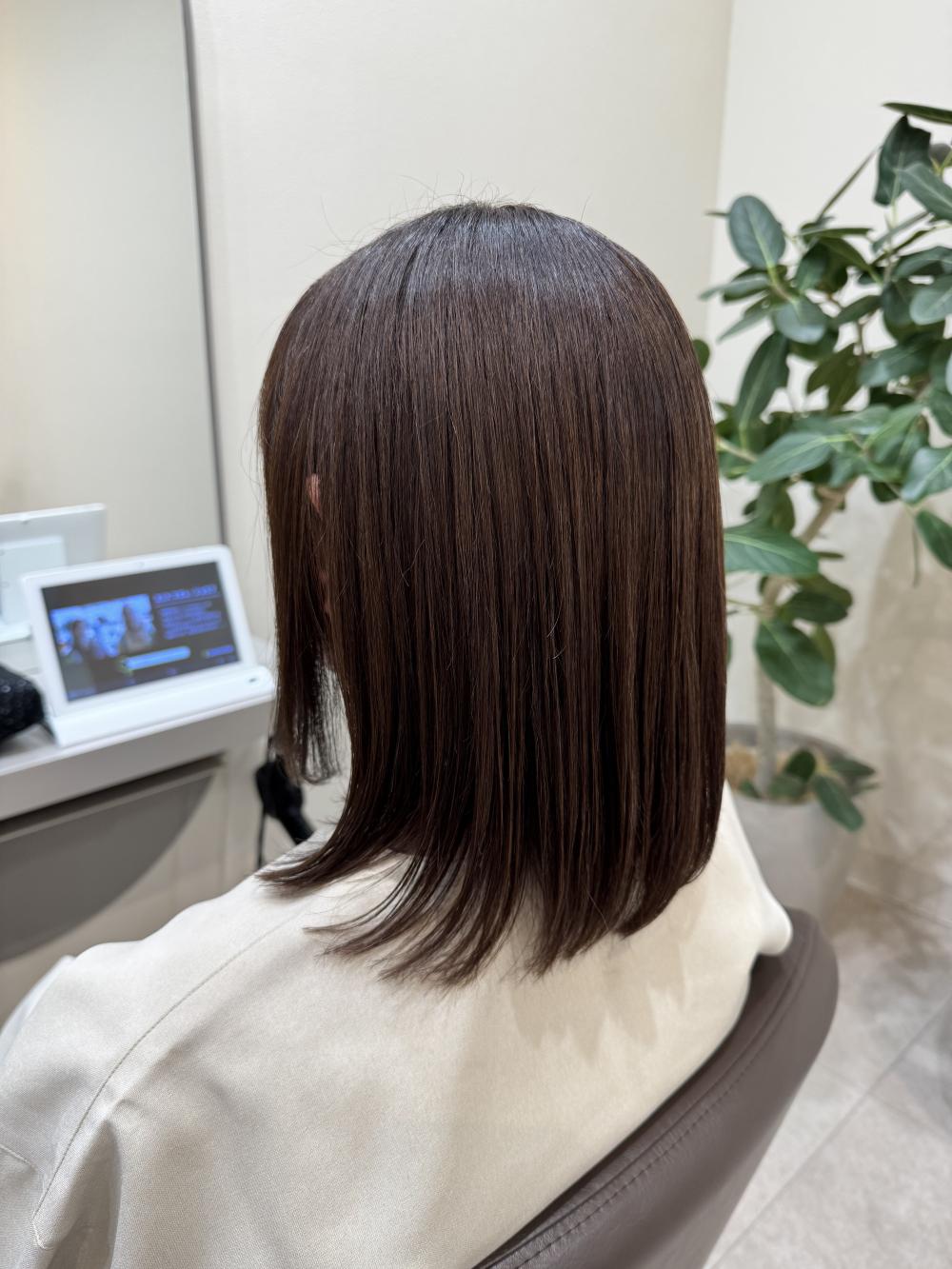 髪質改善ツヤカラー