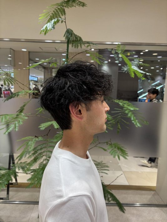 メンズパーマスタイル　