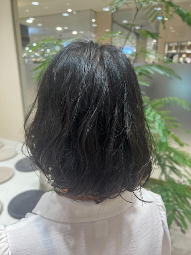 ゆるふわボブパーマ