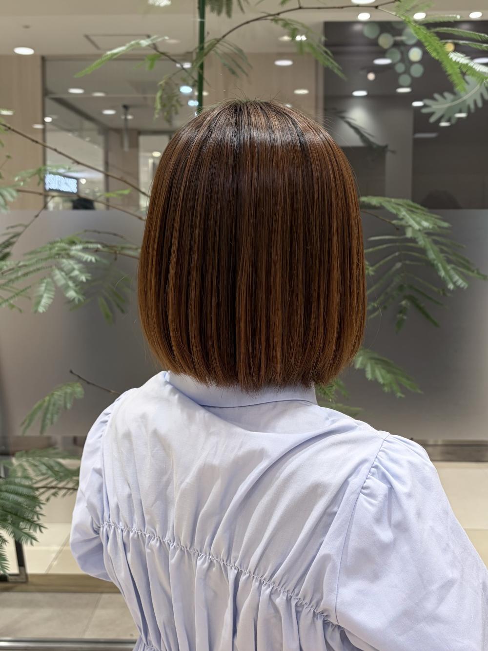 ナチュラルな縮毛矯正