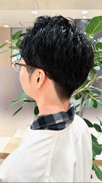 メンズパーマスタイル