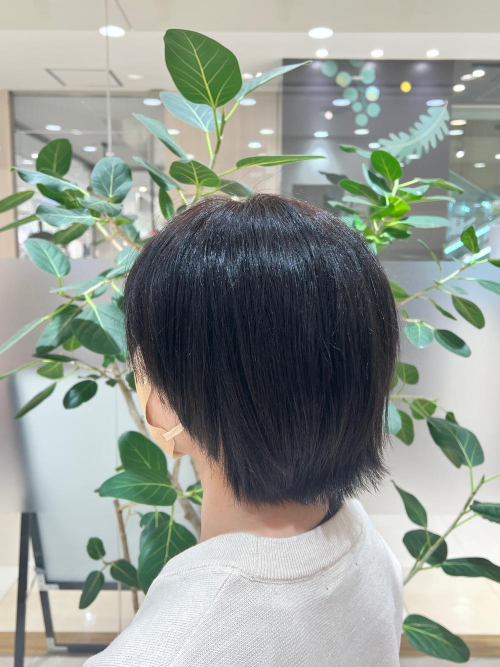 長めショートボブ