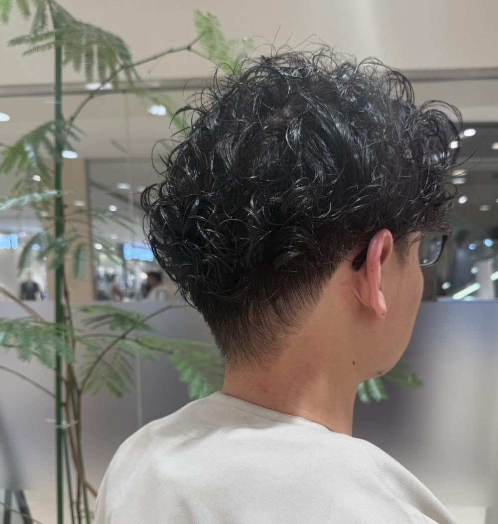 メンズパーマスタイル
