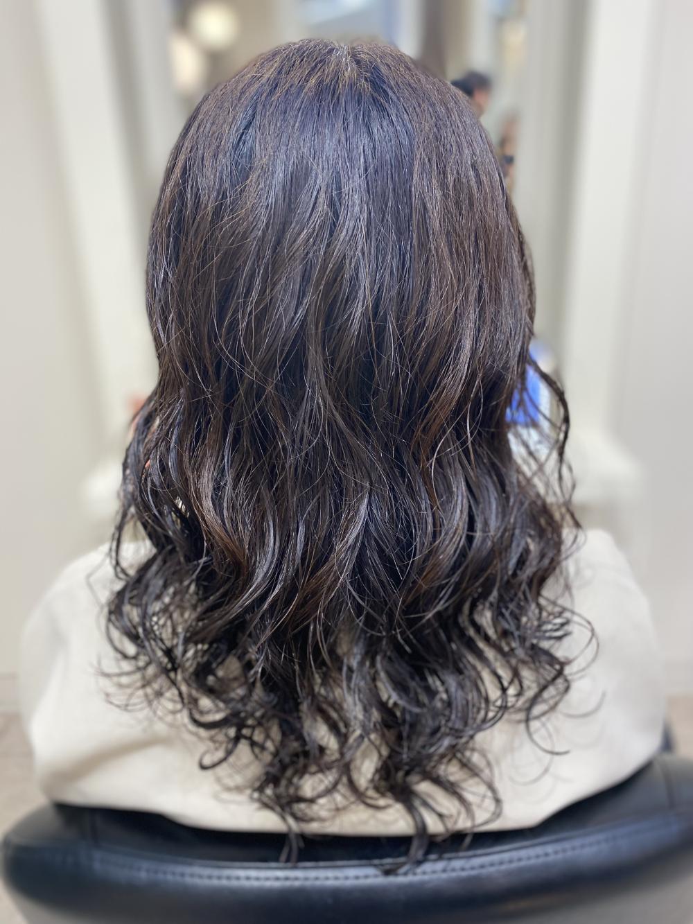 ロングヘアーパーマ