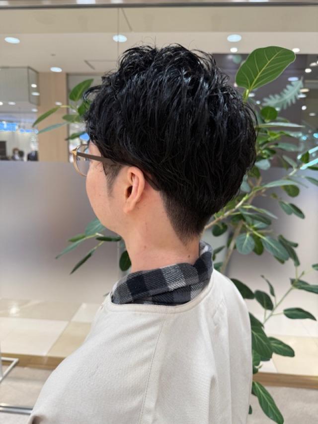 メンズパーマスタイル