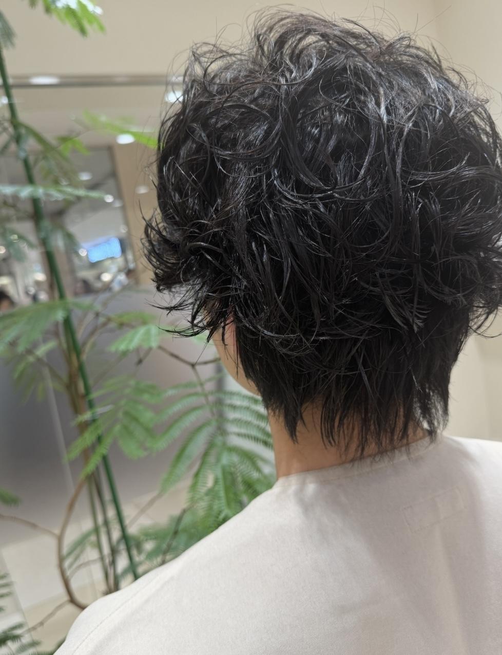 メンズパーマスタイル