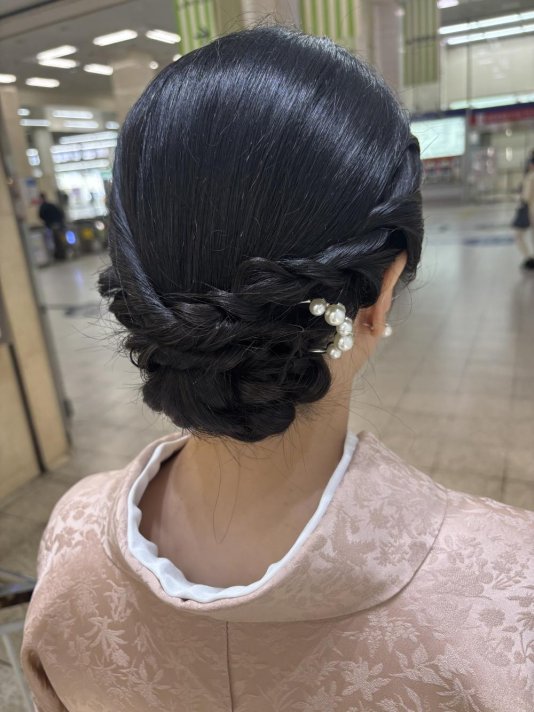 和服ヘアー