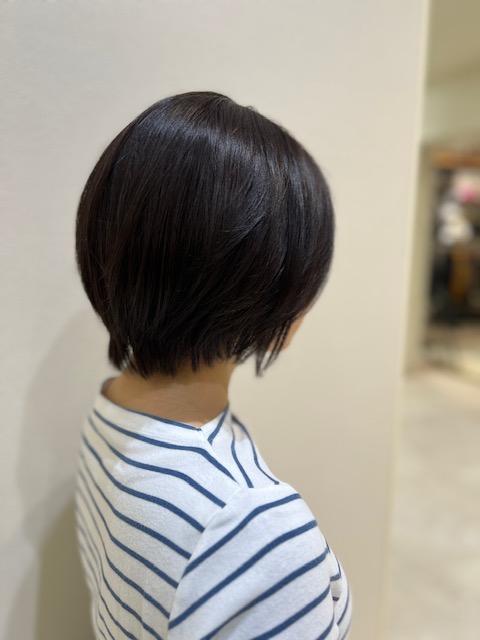スッキリショートボブ