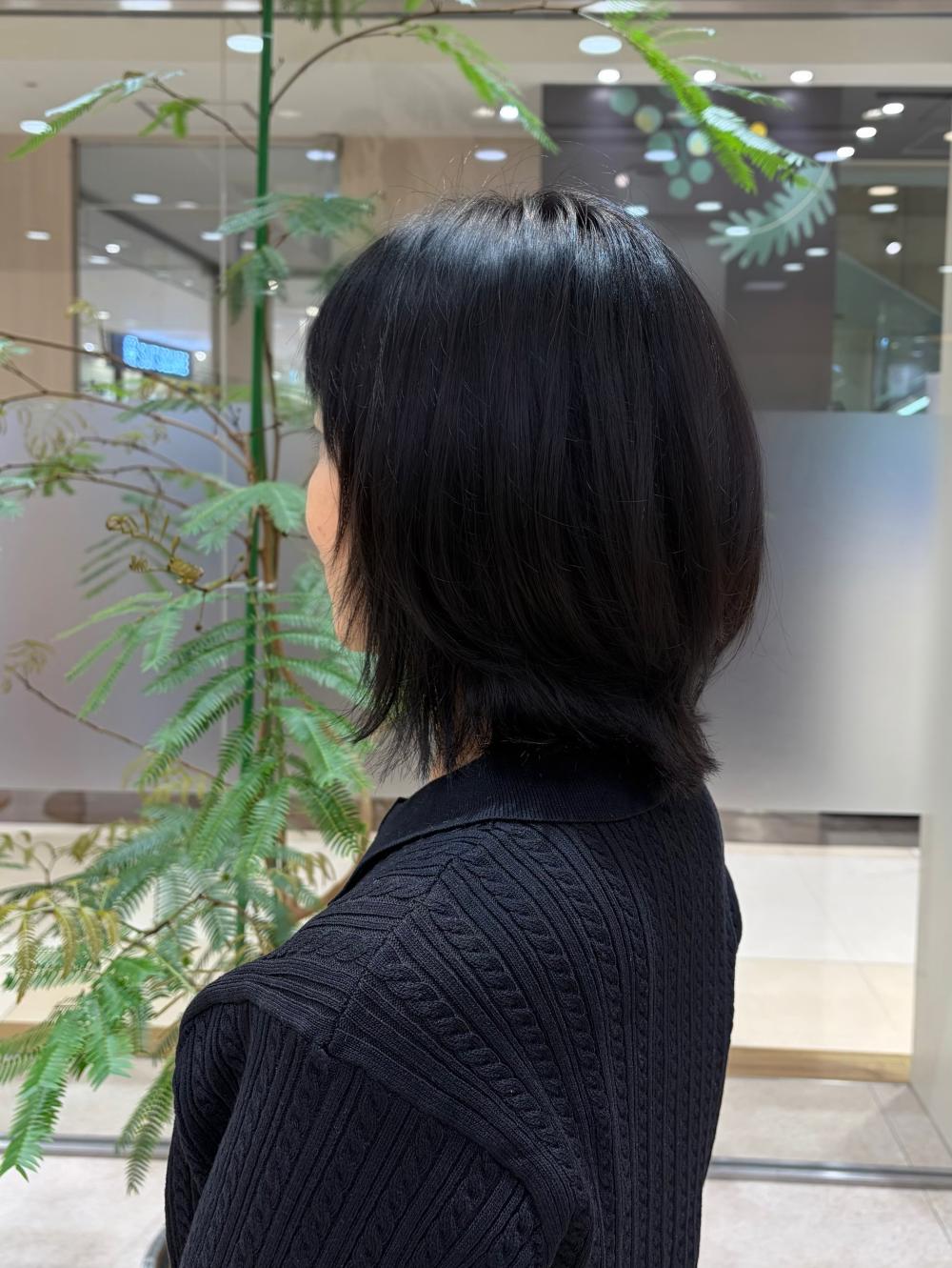 レイヤーボブスタイル
