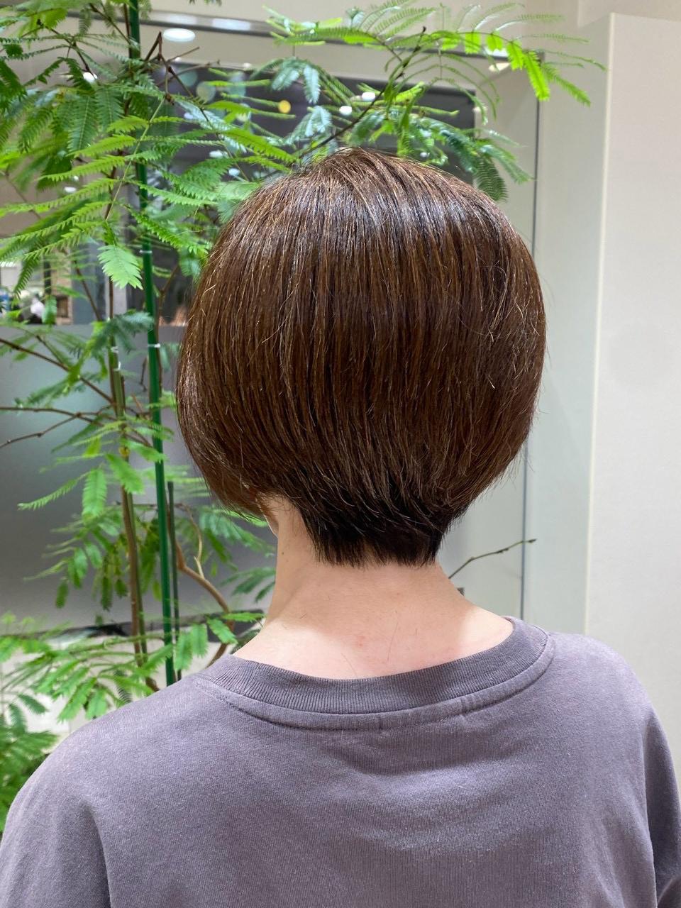 襟足すっきり◎美シルエットボブ