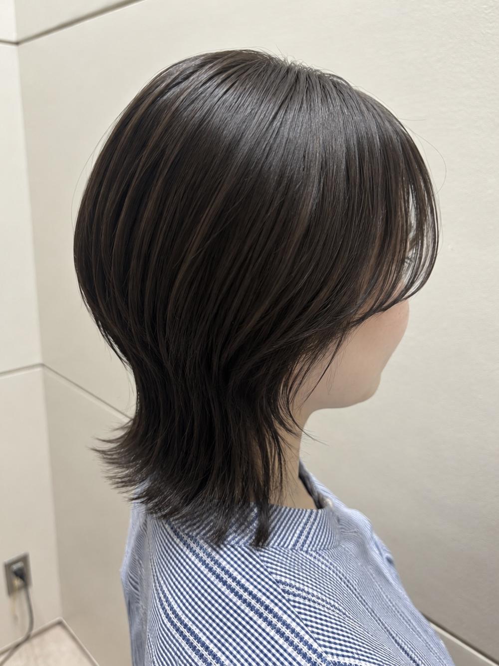 ニュアンスウルフヘア