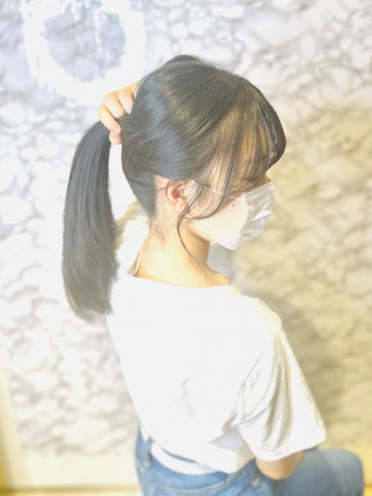 顔周りカット