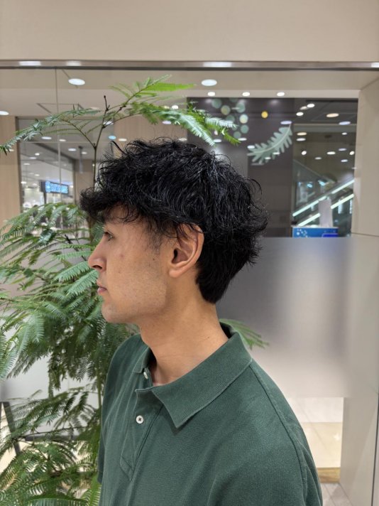 メンズ　パーマスタイル