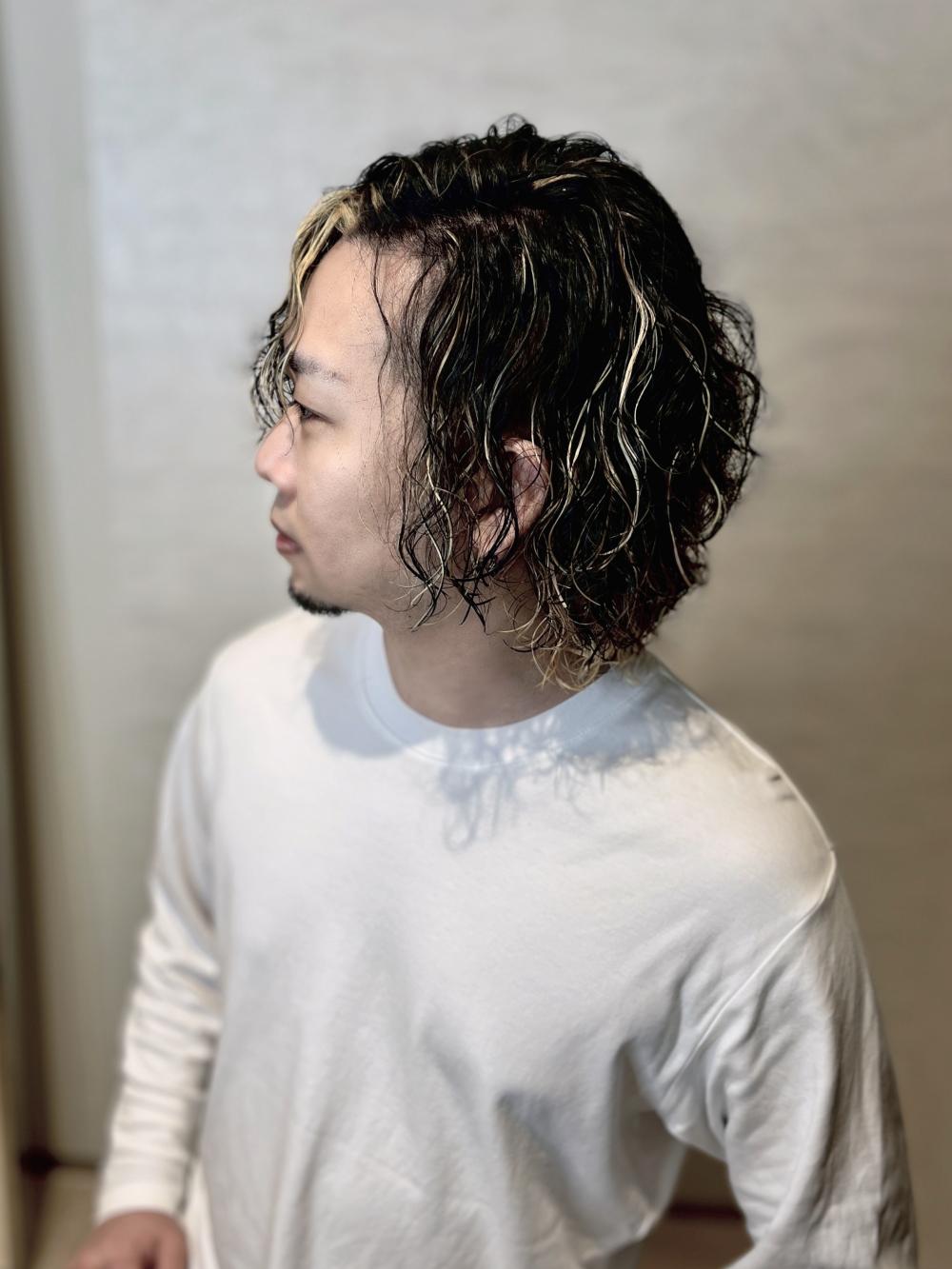 20代30代爽やかスペインカール韓国ミディアム