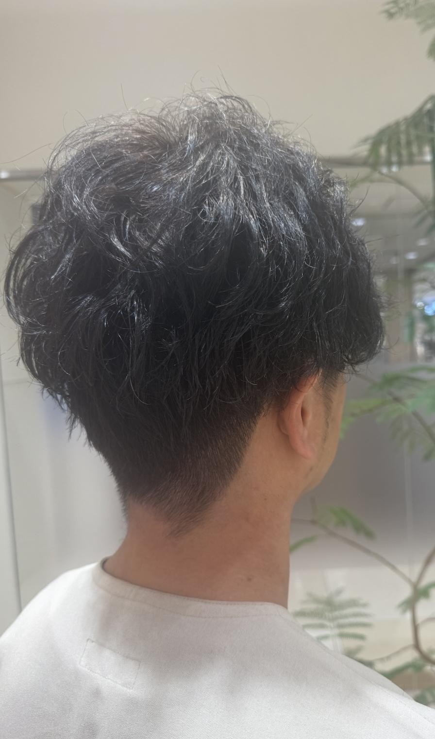 メンズパーマスタイル
