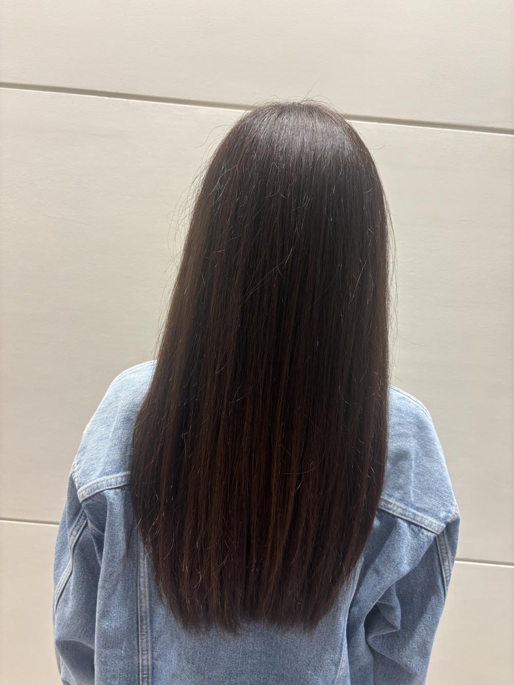 メテオカラー艶ストレート