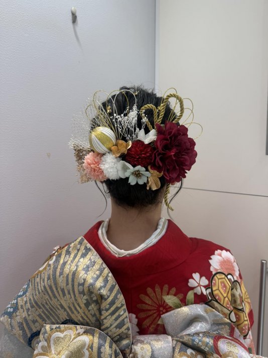 成人式 ヘアアップスタイル
