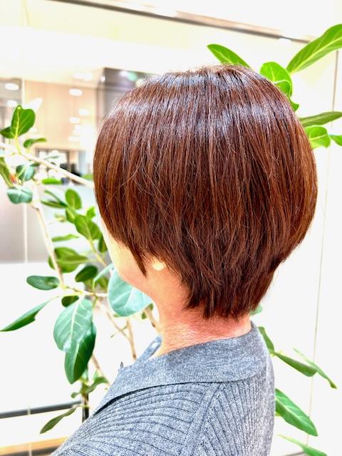 ナチュラルショートボブ